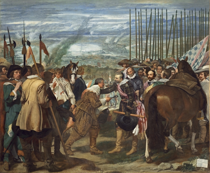 La rendición de Breda - Velázquez. Imagen - Museo del Prado