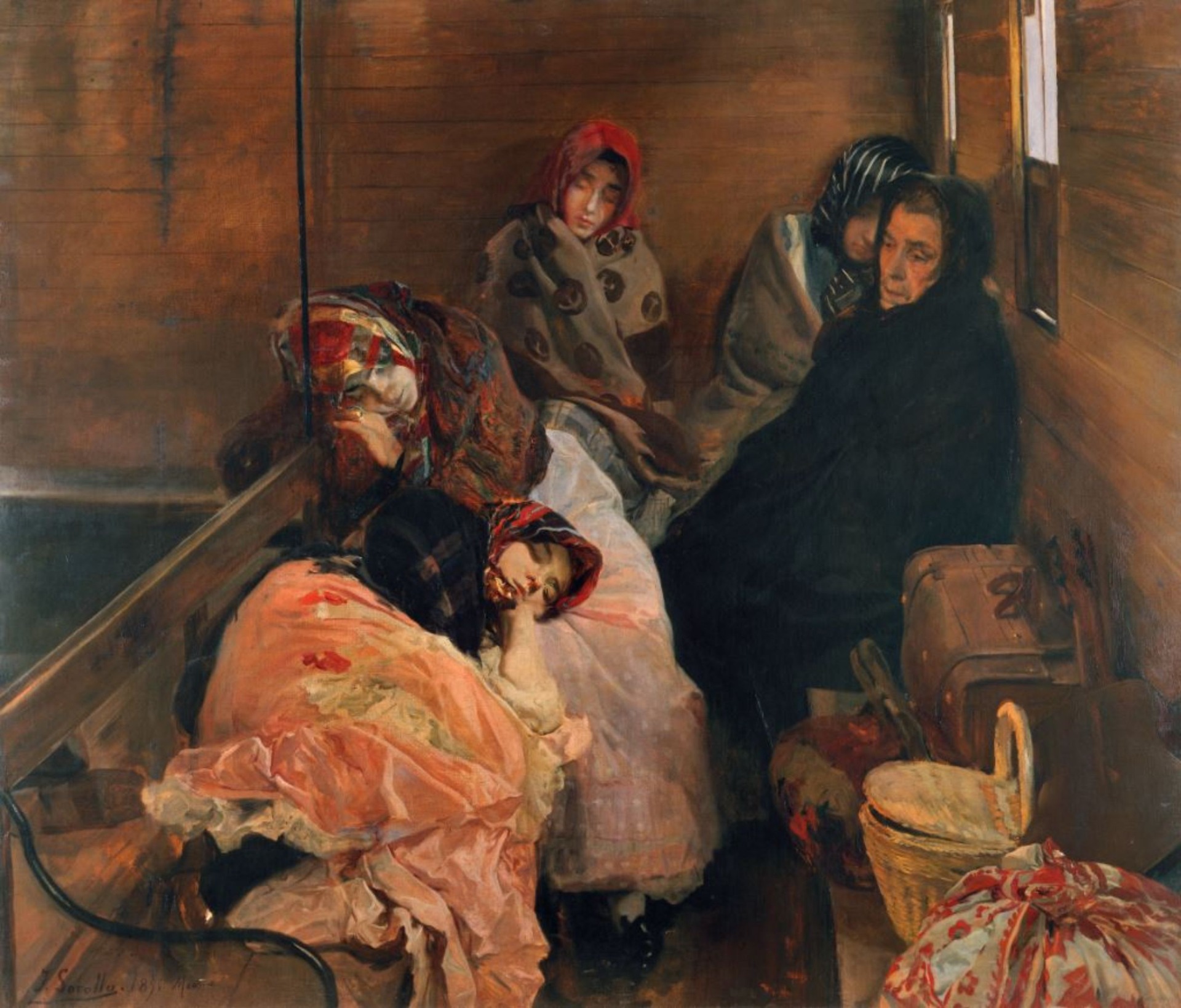 Trata de blancas, Joaquín Sorolla. Museo Sorolla, Madrid.